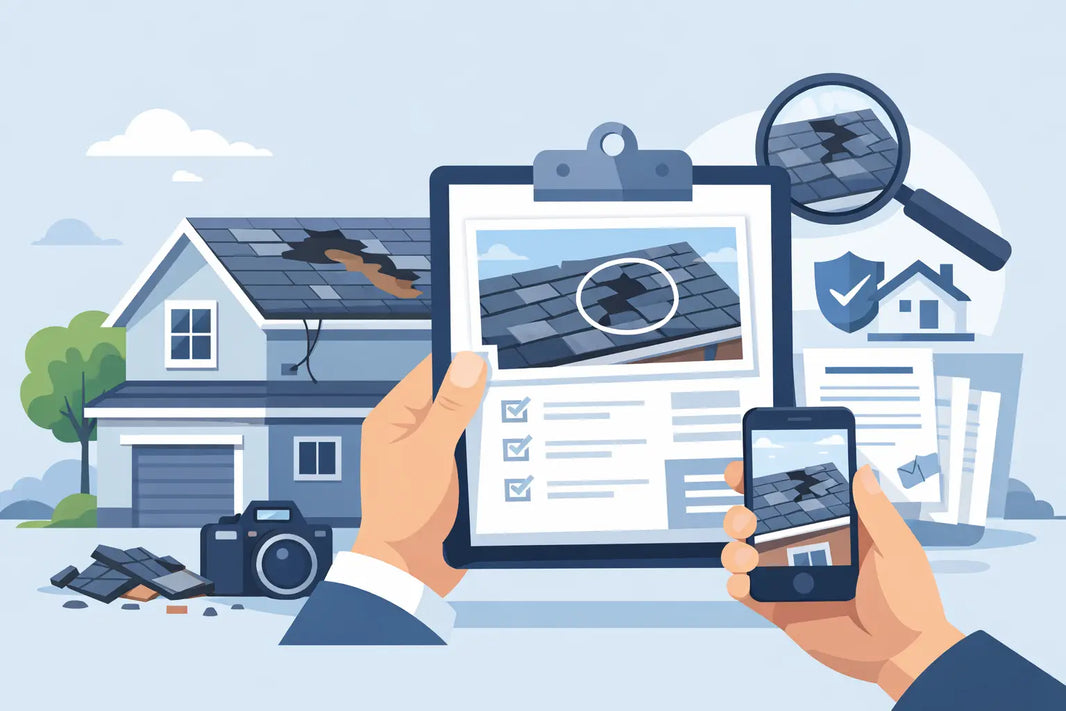 How to Document Roof Damage for an Insurance Claim