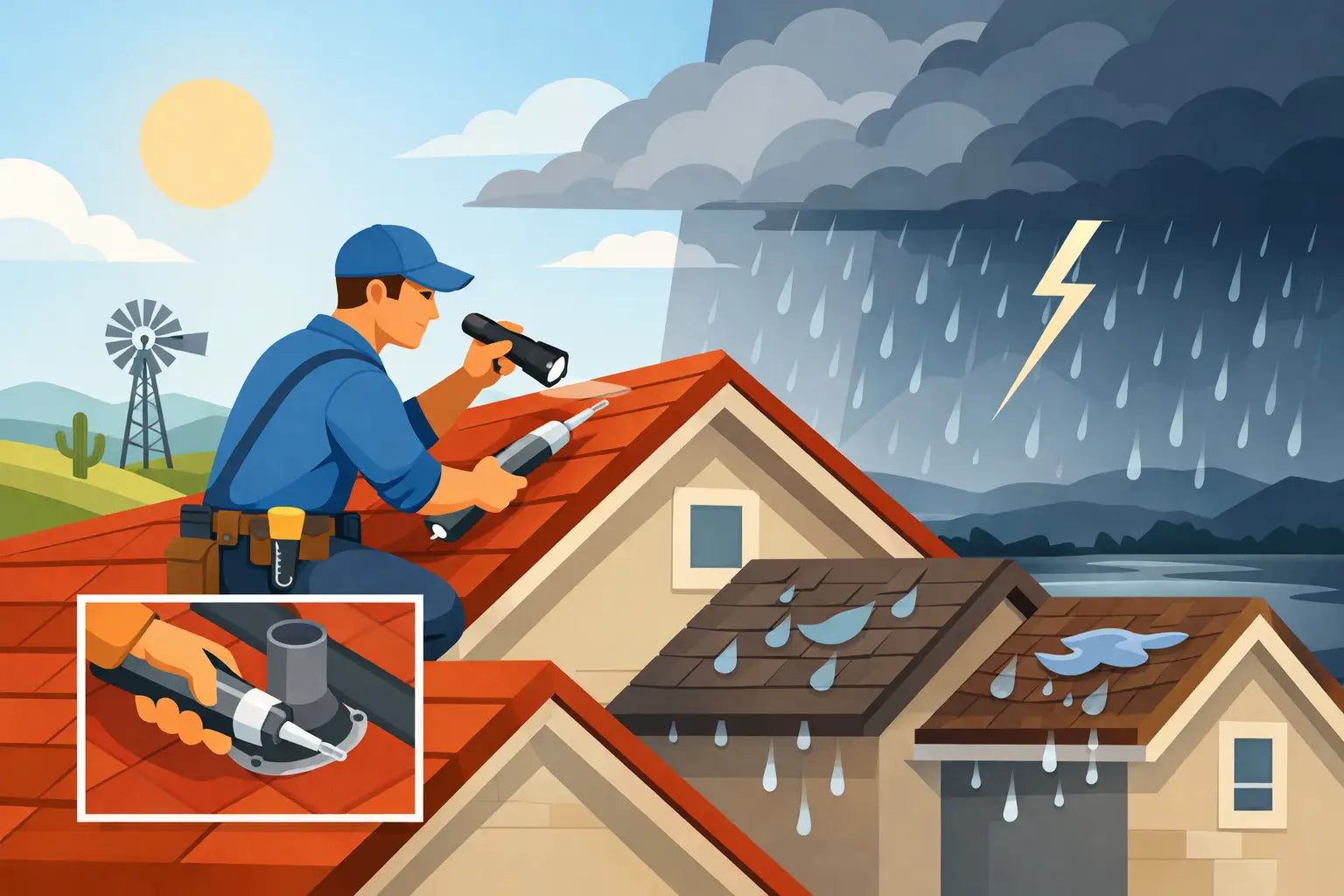 How to Stop Roof Leaks Before Texas Rain Hits