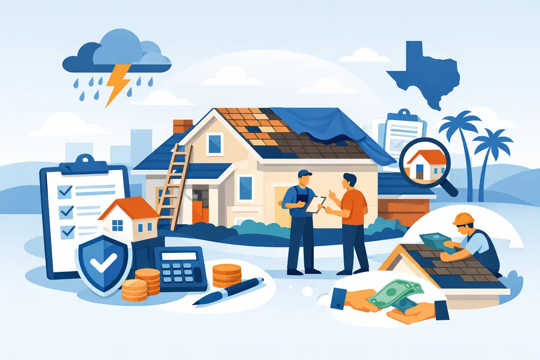 Roof Insurance Claim Steps for Texas Homeowners