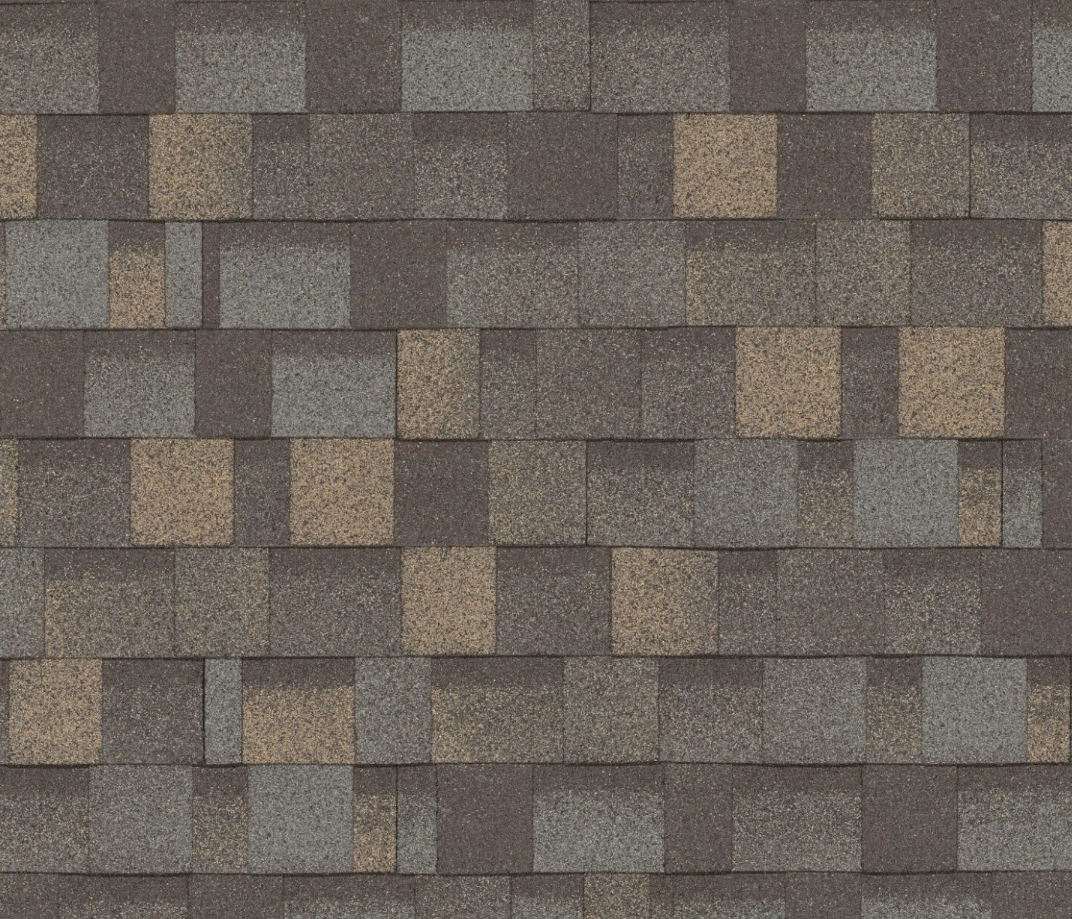 Patterned weatherwood shingle